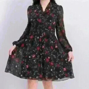 Gal Meets Glam Londyn Black Cherry Dress Size 8P